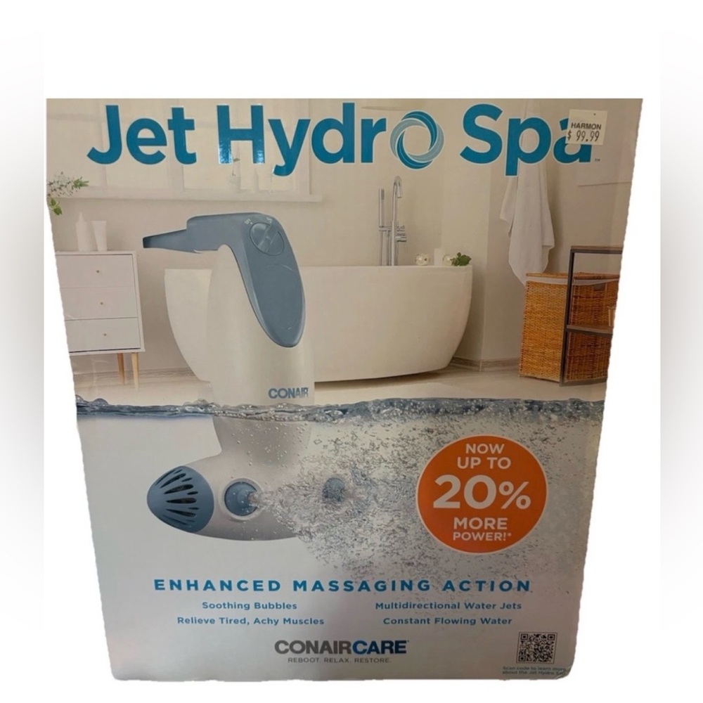 Conair Jet Hydro Spa - Portable Bath🛀Spa with Dual Hydro Jets for Tub🛀
